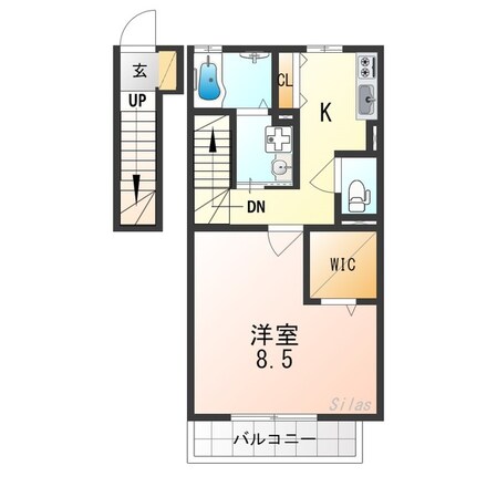 アマテラスの物件間取画像